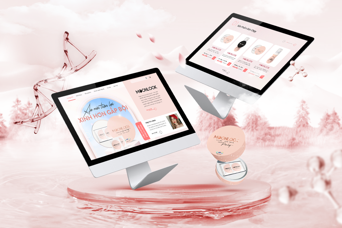 MoonLook Official Cosmetics E-Commerce Website